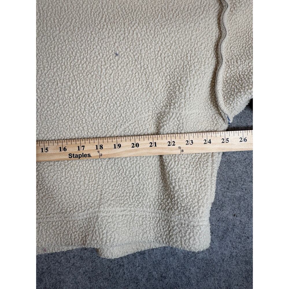 We The Free Hoodie Womens Beige Sherpa Fleece Pullover Sweatshirt Teddy Cozy XS - Picture 3 of 5